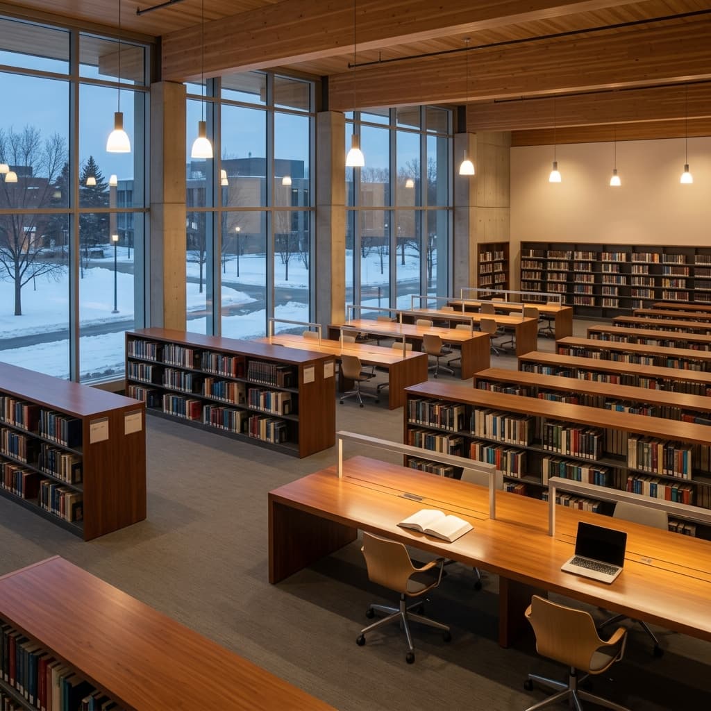 A Canadian university library