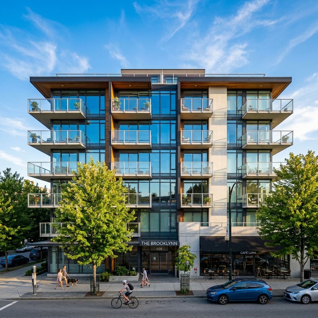 A real, verified rental unit: the building this specific listing belongs to